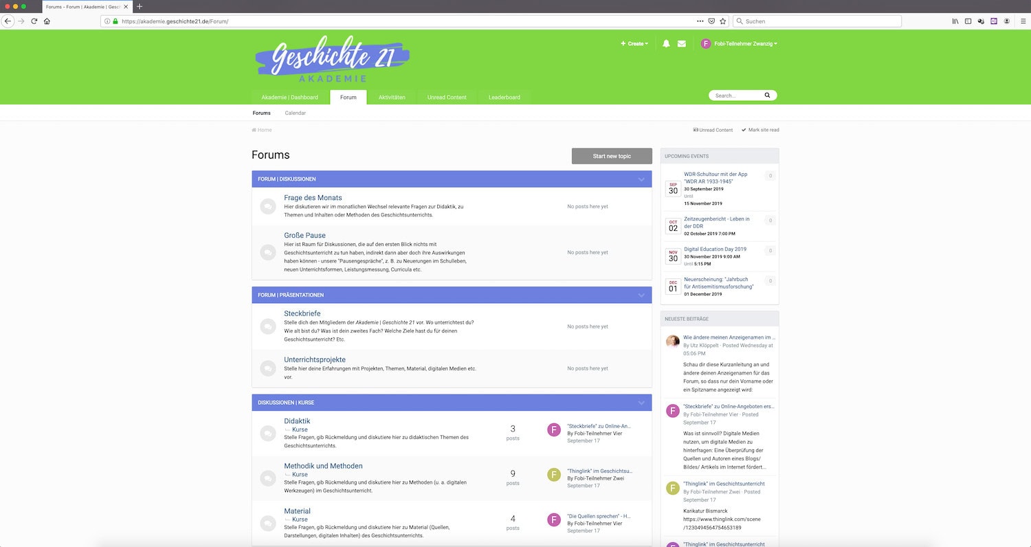 GE21 A Forum